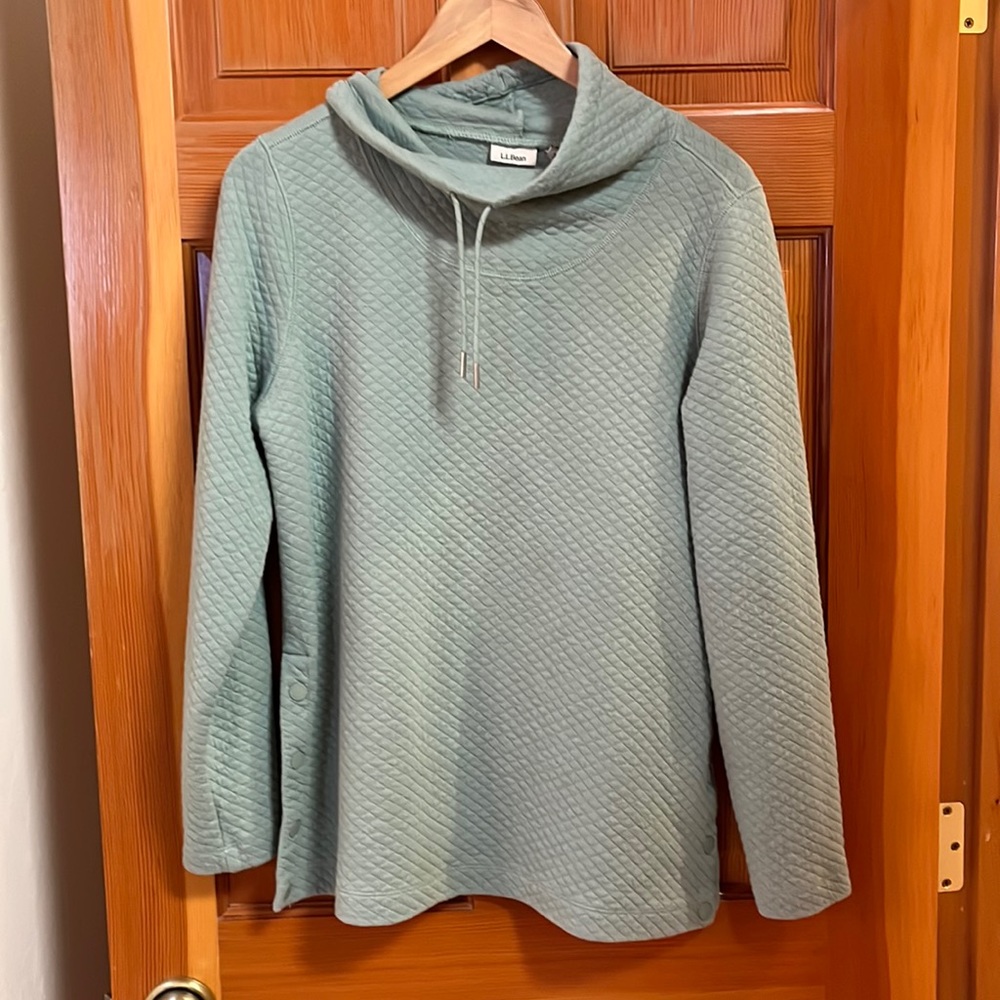 L.L. Bean pullover with cowl neck